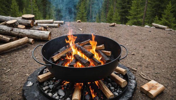 Cuisiner sur un feu de camp : économique et amusant